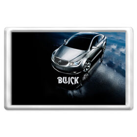 Магнит 45*70 с принтом Buick в Курске, Пластик | Размер: 78*52 мм; Размер печати: 70*45 | Тематика изображения на принте: buick | lacrosse | авто | автомобиль | бьюик | водитель | лакросс | машина | спорткар