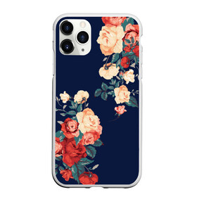 Чехол для iPhone 11 Pro матовый с принтом Fashion flowers в Курске, Силикон |  | Тематика изображения на принте: fashion | flower | мода | фэшн | цветы