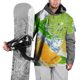 Накидка на куртку 3D с принтом Вкус лета в Курске, 100% полиэстер |  | Тематика изображения на принте: вода | еда | зима | искусство | лайм | лимон | листья | новинки | природа | солнце | фрукты