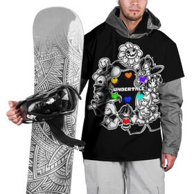 Накидка на куртку 3D с принтом Undertale 2 в Курске, 100% полиэстер |  | Тематика изображения на принте: альфис | андайн | андертейл | асгор | дримурр | меттатон | папирус | подземелье | санс | ториэль | флауи | фриск