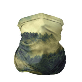 Бандана-труба 3D с принтом туманный лес в Курске, 100% полиэстер, ткань с особыми свойствами — Activecool | плотность 150‒180 г/м2; хорошо тянется, но сохраняет форму | горы | лес | море | охота | приключения | природа | рыбалка | свобода | скалы | туман | туризм | экстрим
