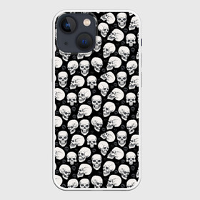 Чехол для iPhone 13 mini с принтом Halloween в Курске,  |  | halloween | мистика | тыква | ужасы | хеллоуин | череп