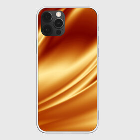 Чехол для iPhone 12 Pro Max с принтом Golden Silk в Курске, Силикон |  | gold | golden silk | textile | texture | золотой шёлк | текстиль | текстура | ткань