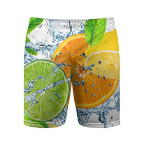 Мужские шорты 3D спортивные с принтом Мятный смузи в Курске,  |  | Тематика изображения на принте: вода | еда | зима | искусство | лайм | лимон | листья | новинки | природа | солнце | фрукты