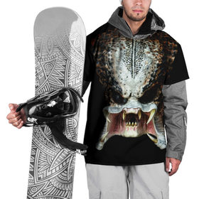 Накидка на куртку 3D с принтом Хищник в Курске, 100% полиэстер |  | Тематика изображения на принте: predator | инопланетянин | кино | нежить | о.м.с.к. | охотник | хищник