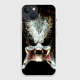 Чехол для iPhone 13 с принтом Хищник в Курске,  |  | predator | инопланетянин | кино | нежить | о.м.с.к. | охотник | хищник