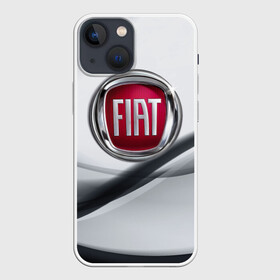 Чехол для iPhone 13 mini с принтом FIAT в Курске,  |  | fiat | авто | автомобиль | водитель | машина | тачка | фиат