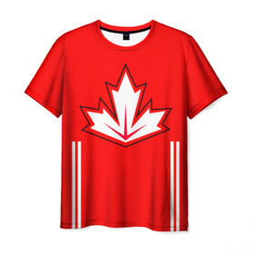 Мужская футболка 3D с принтом Сборная Канады по хоккею 2016 в Курске, 100% полиэфир | прямой крой, круглый вырез горловины, длина до линии бедер | world cup hockey | брент бёрс | вратарь | дрю даути | защитник | канада | клюшка | кубок мира | нападающий | петерс билл | сanada | сборная канады | сидни патрик кросби | хоккей | хоккейная форма | шайба
