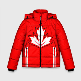 Зимняя куртка для мальчиков 3D с принтом Сборная Канады по хоккею 2016 в Курске, ткань верха — 100% полиэстер; подклад — 100% полиэстер, утеплитель — 100% полиэстер | длина ниже бедра, удлиненная спинка, воротник стойка и отстегивающийся капюшон. Есть боковые карманы с листочкой на кнопках, утяжки по низу изделия и внутренний карман на молнии. 

Предусмотрены светоотражающий принт на спинке, радужный светоотражающий элемент на пуллере молнии и на резинке для утяжки | world cup hockey | брент бёрс | вратарь | дрю даути | защитник | канада | клюшка | кубок мира | нападающий | петерс билл | сanada | сборная канады | сидни патрик кросби | хоккей | хоккейная форма | шайба