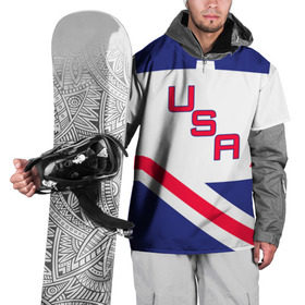Накидка на куртку 3D с принтом Сборная по хоккею USA в Курске, 100% полиэстер |  | usa | world cup hockey | америка | вратарь | дастин бафли | защитник | клюшка | кубок мира | нападающий | сборная сша | сша | хоккей | хоккейная форма | шайба