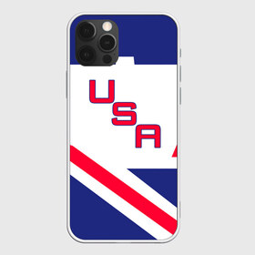 Чехол для iPhone 12 Pro Max с принтом Сборная по хоккею USA в Курске, Силикон |  | usa | world cup hockey | америка | вратарь | дастин бафли | защитник | клюшка | кубок мира | нападающий | сборная сша | сша | хоккей | хоккейная форма | шайба