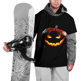 Накидка на куртку 3D с принтом Хитрая тыква в Курске, 100% полиэстер |  | Тематика изображения на принте: halloween | в идеи подарков в хеллоуин | тыквы | хеллоиун | хэллоуин | хэлоуин