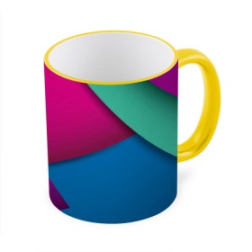 Кружка 3D с принтом Аbstract в Курске, керамика | ёмкость 330 мл | abstract | colorful | colors | geometry | rainbow | shapes | абстрактные