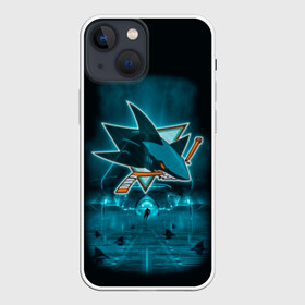 Чехол для iPhone 13 mini с принтом Хоккей 4 в Курске,  |  | nhl | sharks | stanley cup |  san jose sharks | кубок стенли | кубок стэнли | нхл | сан хосе | сан хосе шаркс | хоккей | хоккейный клуб | шаркс