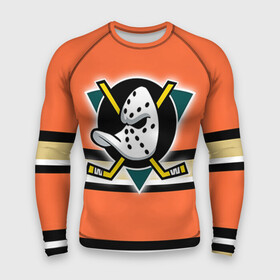 Мужской рашгард 3D с принтом Хоккей 7 в Курске,  |  | anaheim ducks | nhl | stanley cup | кубок стенли | кубок стэнли | нхл | хоккей | хоккейный клуб