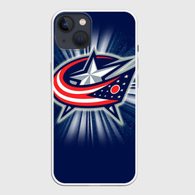 Чехол для iPhone 13 с принтом Хоккей 9 в Курске,  |  | columbus | nhl | stanley cup |  columbus blue jackets | бобровский | коламбус | коламбус блю джекетс | кубок стенли | кубок стэнли | нхл | хоккей | хоккейный клуб