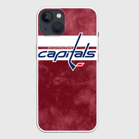 Чехол для iPhone 13 с принтом Хоккей 12 в Курске,  |  | nhl | stanley cup | washington capitals |  вашингтон капиталс | вашингтон кэпиталз | кубок стенли | кубок стэнли | нхл | овечкин | хоккей | хоккейный клуб