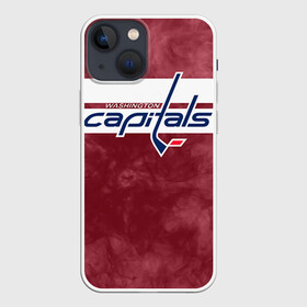 Чехол для iPhone 13 mini с принтом Хоккей 12 в Курске,  |  | nhl | stanley cup | washington capitals |  вашингтон капиталс | вашингтон кэпиталз | кубок стенли | кубок стэнли | нхл | овечкин | хоккей | хоккейный клуб