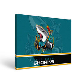 Холст прямоугольный с принтом San Jose Sharks в Курске, 100% ПВХ |  | Тематика изображения на принте: nhl | san jose sharks | sharks | stanley cup | кубок стенли | кубок стэнли | нхл | сан хосе | сан хосе шаркс | хоккей | хоккейный клуб | шаркс