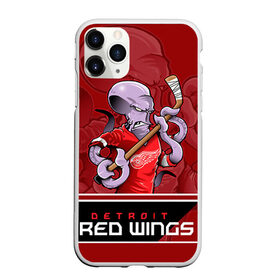 Чехол для iPhone 11 Pro матовый с принтом Detroit Red Wings в Курске, Силикон |  | detroit red wings | nhl | stanley cup | детройд | детройт ред уингз | кубок стенли | кубок стэнли | марченко | нхл | хоккей | хоккейный клуб