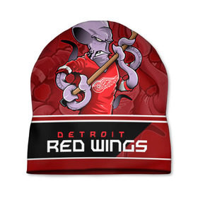 Шапка 3D с принтом Detroit Red Wings в Курске, 100% полиэстер | универсальный размер, печать по всей поверхности изделия | detroit red wings | nhl | stanley cup | детройд | детройт ред уингз | кубок стенли | кубок стэнли | марченко | нхл | хоккей | хоккейный клуб