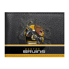 Обложка для студенческого билета с принтом Boston Bruins в Курске, натуральная кожа | Размер: 11*8 см; Печать на всей внешней стороне | Тематика изображения на принте: boston bruins | nhl | stanley cup | бостон | бостон брюинз | брюинз | брюинс | кубок стенли | кубок стэнли | нхл | хоккей | хоккейный клуб | худобин