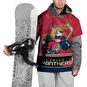 Накидка на куртку 3D с принтом Florida Panthers в Курске, 100% полиэстер |  | florida panthers | nhl | stanley cup | кубок стенли | кубок стэнли | нхл | флорида пантерз | флорида пантеры | хоккей | хоккейный клуб