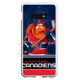 Чехол для Samsung S10E с принтом Montreal Canadiens в Курске, Силикон | Область печати: задняя сторона чехла, без боковых панелей | Тематика изображения на принте: montreal canadiens | nhl | stanley cup | емелин | кубок стенли | кубок стэнли | марков | монреаль | монреаль канадиенс | нхл | радулов | хоккей | хоккейный клуб