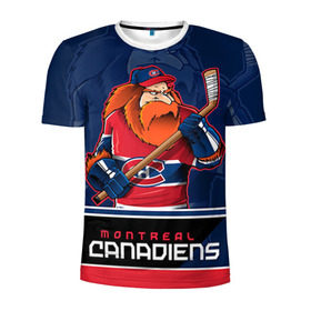 Мужская футболка 3D спортивная с принтом Montreal Canadiens в Курске, 100% полиэстер с улучшенными характеристиками | приталенный силуэт, круглая горловина, широкие плечи, сужается к линии бедра | montreal canadiens | nhl | stanley cup | емелин | кубок стенли | кубок стэнли | марков | монреаль | монреаль канадиенс | нхл | радулов | хоккей | хоккейный клуб
