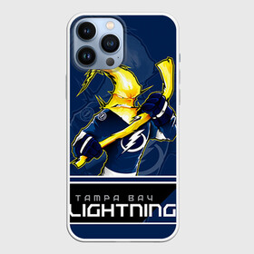 Чехол для iPhone 13 Pro Max с принтом Bay Lightning в Курске,  |  | nhl | stanley cup | tampa bay lightning | ампа бэй лайтнинг | василевский | кубок стенли | кубок стэнли | кучеров | наместников | нестеров | нхл | тампа бэй | хоккей | хоккейный клуб