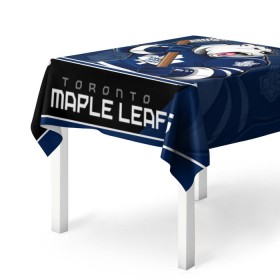 Скатерть 3D с принтом Toronto Maple Leafs в Курске, 100% полиэстер (ткань не мнется и не растягивается) | Размер: 150*150 см | Тематика изображения на принте: nhl | stanley cup | toronto maple leafs | валиев | кубок стенли | кубок стэнли | мэпл лифс | нхл | сошников | торонто | торонто мейпл лифс | хоккей | хоккейный клуб