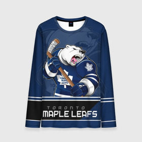 Мужской лонгслив 3D с принтом Toronto Maple Leafs в Курске, 100% полиэстер | длинные рукава, круглый вырез горловины, полуприлегающий силуэт | nhl | stanley cup | toronto maple leafs | валиев | кубок стенли | кубок стэнли | мэпл лифс | нхл | сошников | торонто | торонто мейпл лифс | хоккей | хоккейный клуб