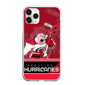 Чехол для iPhone 11 Pro матовый с принтом Carolina Hurricanes в Курске, Силикон |  | Тематика изображения на принте: carolina hurricanes | nhl | stanley cup | каролина | каролина харрикейнз | кубок стенли | кубок стэнли | нхл | хоккей | хоккейный клуб | хурикэйнс