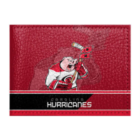 Обложка для студенческого билета с принтом Carolina Hurricanes в Курске, натуральная кожа | Размер: 11*8 см; Печать на всей внешней стороне | carolina hurricanes | nhl | stanley cup | каролина | каролина харрикейнз | кубок стенли | кубок стэнли | нхл | хоккей | хоккейный клуб | хурикэйнс
