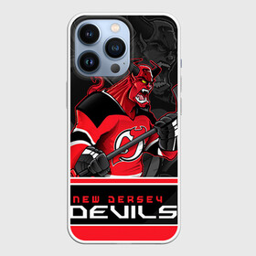 Чехол для iPhone 13 Pro с принтом New Jersey Devils в Курске,  |  | new jersey devils | nhl | stanley cup | дъяволы нью джерси | калинин | кубок стенли | кубок стэнли | нхл | нью джерси девилз | хоккей | хоккейный клуб