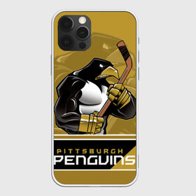 Чехол для iPhone 12 Pro Max с принтом Pittsburgh Penguins в Курске, Силикон |  | Тематика изображения на принте: nhl | pittsburgh penguins | stanley cup | кросби | кубок стенли | кубок стэнли | малкин | нхл | пингвинс | питтсбург пингвинз | сидни кросби | хоккей | хоккейный клуб