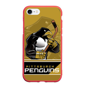 Чехол для iPhone 7/8 матовый с принтом Pittsburgh Penguins в Курске, Силикон | Область печати: задняя сторона чехла, без боковых панелей | nhl | pittsburgh penguins | stanley cup | кросби | кубок стенли | кубок стэнли | малкин | нхл | пингвинс | питтсбург пингвинз | сидни кросби | хоккей | хоккейный клуб