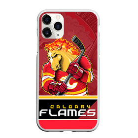 Чехол для iPhone 11 Pro матовый с принтом Calgary Flames в Курске, Силикон |  | calgary flames | nhl | stanley cup | калгари флэймз | кубок стенли | кубок стэнли | нхл | флэймс | хоккей | хоккейный клуб