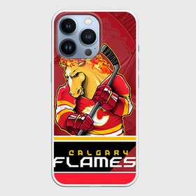 Чехол для iPhone 13 Pro с принтом Calgary Flames в Курске,  |  | calgary flames | nhl | stanley cup | калгари флэймз | кубок стенли | кубок стэнли | нхл | флэймс | хоккей | хоккейный клуб