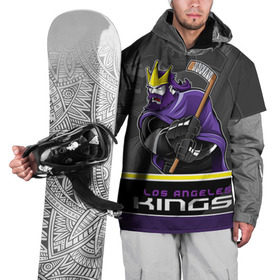 Накидка на куртку 3D с принтом Los Angeles Kings в Курске, 100% полиэстер |  | los angeles kings | nhl | stanley cup | кубок стенли | кубок стэнли | лос анджелес кингз | лос анжелес короли | нхл | хоккей | хоккейный клуб