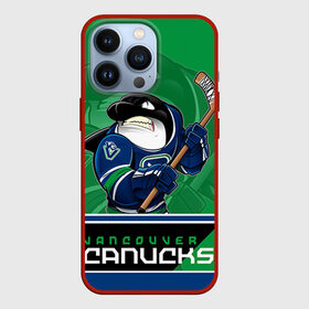 Чехол для iPhone 13 Pro с принтом Vancouver Canucks в Курске,  |  | Тематика изображения на принте: nhl | stanley cup | vancouver canucks | ванкувер | ванкувер кэнакс | кубок стенли | кубок стэнли | нхл | трямкин | хоккей | хоккейный клуб
