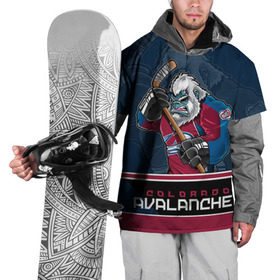 Накидка на куртку 3D с принтом Colorado Avalanche в Курске, 100% полиэстер |  | colorado avalanche | nhl | stanley cup | варламов | григоренко | колорадо | колорадо эвеланш | кубок стенли | кубок стэнли | нхл | тютин | хоккей | хоккейный клуб