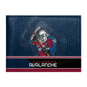 Обложка для студенческого билета с принтом Colorado Avalanche в Курске, натуральная кожа | Размер: 11*8 см; Печать на всей внешней стороне | colorado avalanche | nhl | stanley cup | варламов | григоренко | колорадо | колорадо эвеланш | кубок стенли | кубок стэнли | нхл | тютин | хоккей | хоккейный клуб