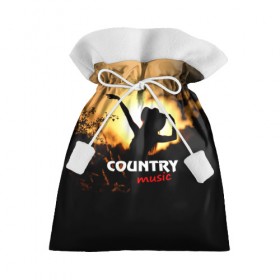 Подарочный 3D мешок с принтом Country music в Курске, 100% полиэстер | Размер: 29*39 см | Тематика изображения на принте: country | music | девушка | кантри | ковбой | мелодия | музыка | шляпа