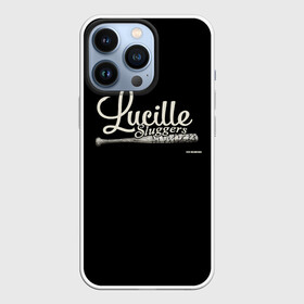 Чехол для iPhone 13 Pro с принтом Lucille Sluggers 4 в Курске,  |  | Тематика изображения на принте: the walking dead | бита | зомби | ниган | ужасы | ходячие