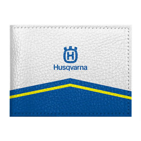 Обложка для студенческого билета с принтом husqvarna в Курске, натуральная кожа | Размер: 11*8 см; Печать на всей внешней стороне | husqvarna