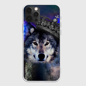 Чехол для iPhone 12 Pro Max с принтом King Wolf в Курске, Силикон |  | животное | зверь | космос | природа волк | русь | славяне