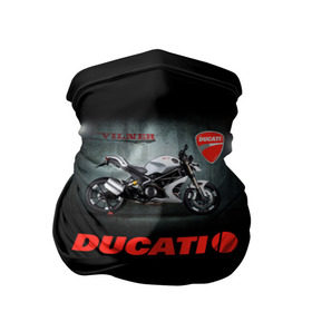 Бандана-труба 3D с принтом Ducati 4 в Курске, 100% полиэстер, ткань с особыми свойствами — Activecool | плотность 150‒180 г/м2; хорошо тянется, но сохраняет форму | ducati | moto | дукати | мото | мотоцикл | мотоциклы