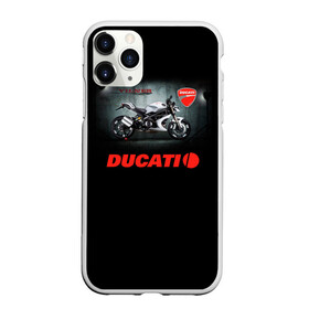 Чехол для iPhone 11 Pro Max матовый с принтом Ducati 4 в Курске, Силикон |  | ducati | moto | дукати | мото | мотоцикл | мотоциклы
