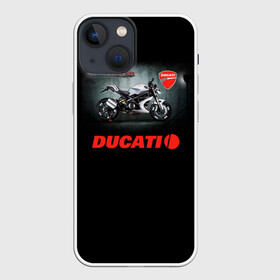Чехол для iPhone 13 mini с принтом Ducati 4 в Курске,  |  | ducati | moto | дукати | мото | мотоцикл | мотоциклы